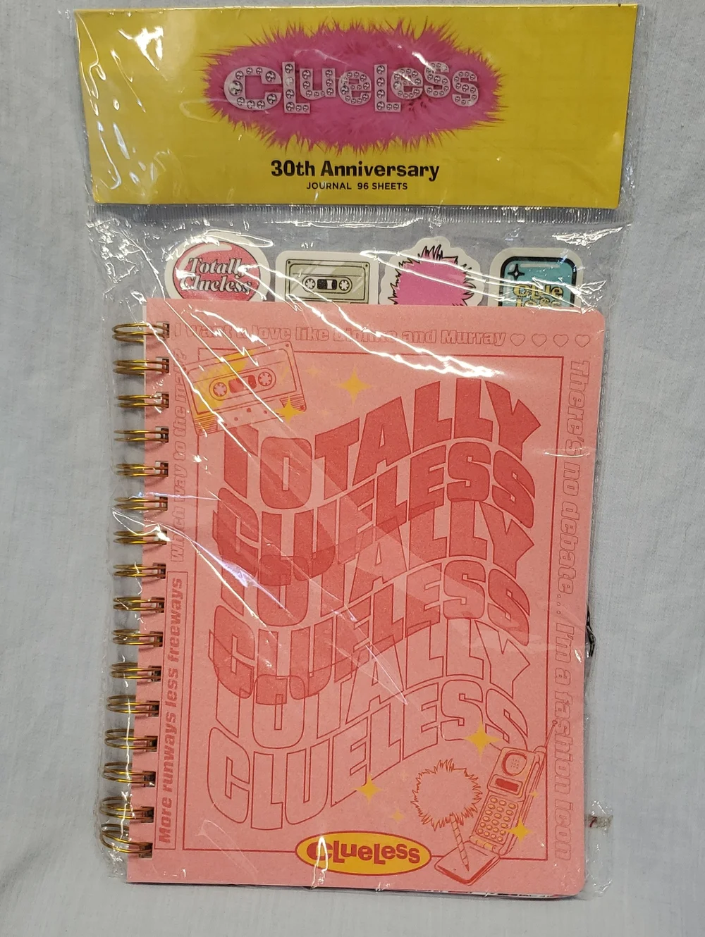 30th Anniversary Pink Spiral Journal — Totally Design